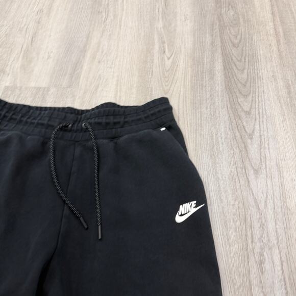 Nike Tech Fleece High Rise Sweatpants Women's Large Black Joggers DV6736-010 - Picture 3 of 12